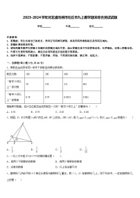 2023-2024学年河北省沧州市任丘市九上数学期末综合测试试题含答案