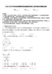 2023-2024学年河北省秦皇岛市青龙满族自治县九上数学期末检测模拟试题含答案