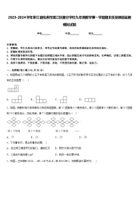 2023-2024学年浙江省杭州市滨江区部分学校九年级数学第一学期期末质量跟踪监视模拟试题含答案