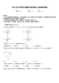 2023-2024学年浙江省丽水市名校数学九上期末联考试题含答案