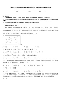 2023-2024学年浙江省乐清育英学校九上数学期末联考模拟试题含答案