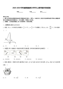 2023-2024学年福建省福州六中学九上数学期末检测试题含答案