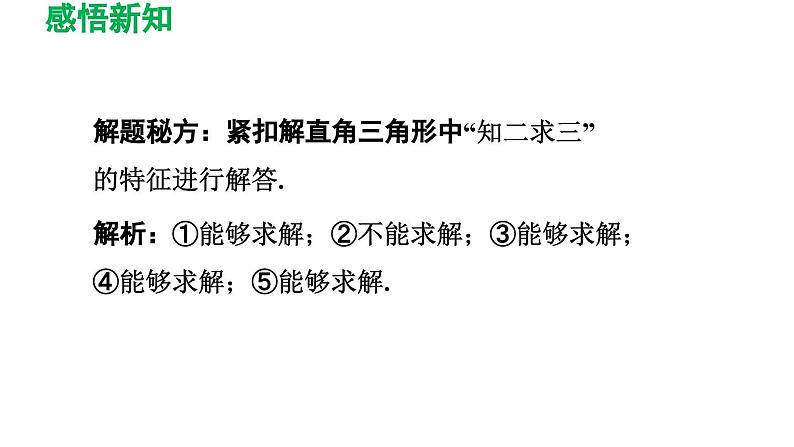 1.4 解直角三角形 北师大版九年级数学下册导学课件第6页