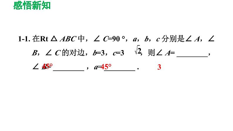 1.4 解直角三角形 北师大版九年级数学下册导学课件第7页