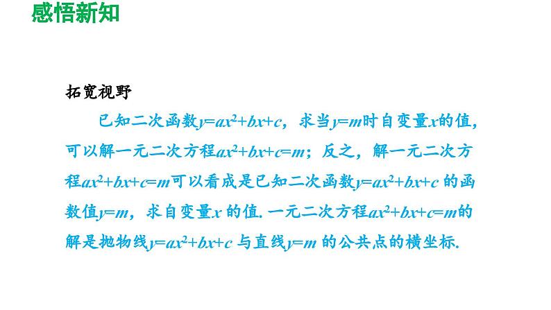 2.5 二次函数与一元二次方程 北师大版数学九年级下册导学课件第8页