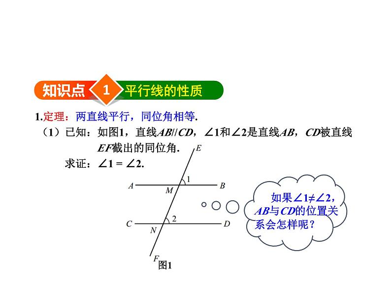 7.4 平行线的性质 北师大版八年级数学上册教学课件第4页