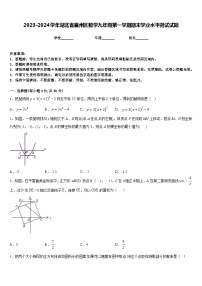 2023-2024学年湖北省襄州区数学九年级第一学期期末学业水平测试试题含答案