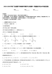 2023-2024学年广东省普宁市燎原中学数学九年级第一学期期末学业水平测试试题含答案