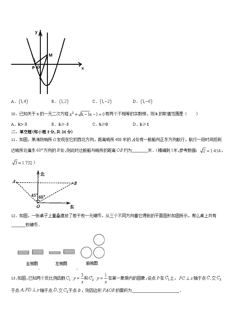 2023-2024学年四川省攀枝花市数学九上期末学业水平测试试题含答案03
