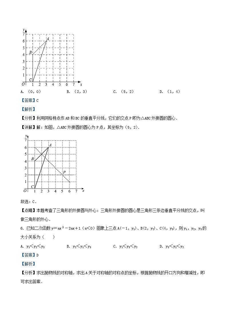 2021-2022学年江苏省苏州市昆山市九年级上学期数学期末试题及答案第3页