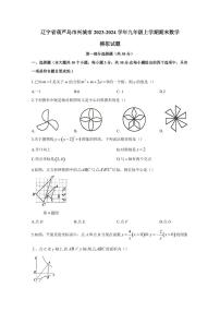 辽宁省葫芦岛市兴城市2023-2024学年九年级上学期期末数学模拟试题（含答案）