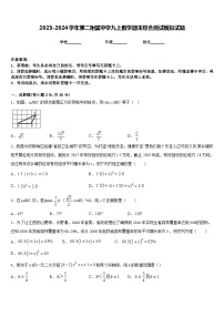 2023-2024学年第二附属中学九上数学期末综合测试模拟试题含答案