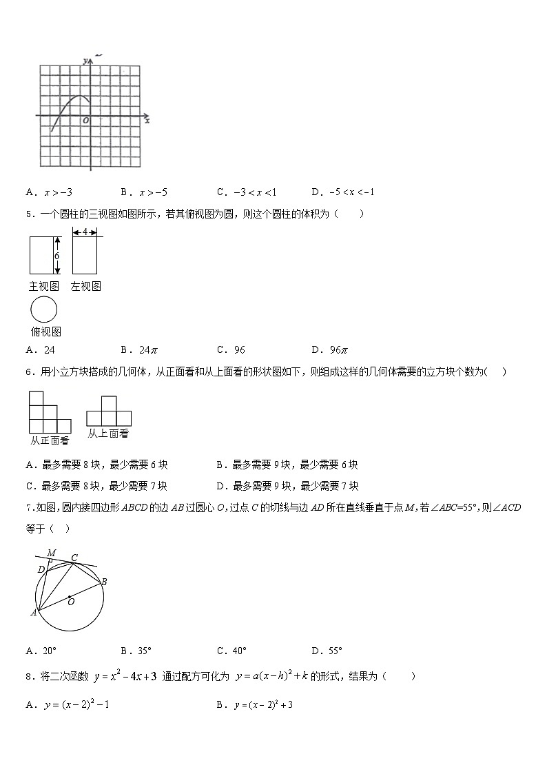 2023-2024学年贵州省（黔东南，黔南，黔西南）数学九年级第一学期期末预测试题含答案第2页