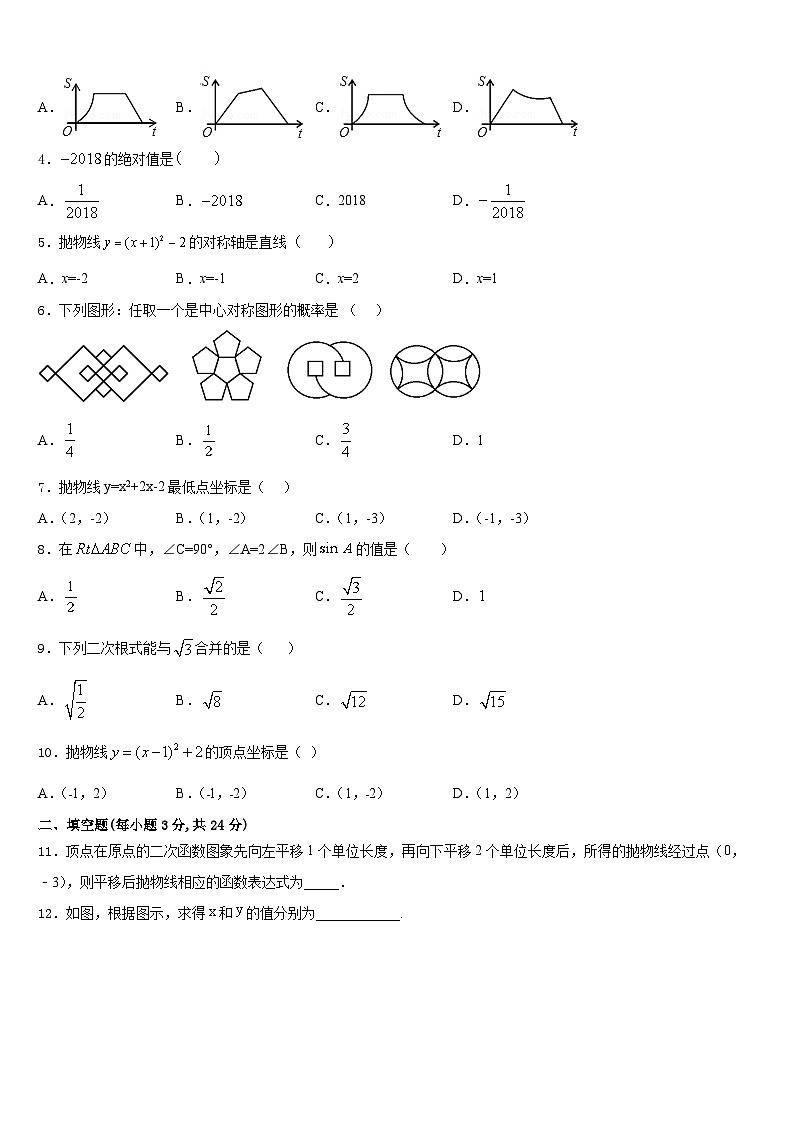 2023-2024学年贵州省黔三州数学九年级第一学期期末质量跟踪监视试题含答案02