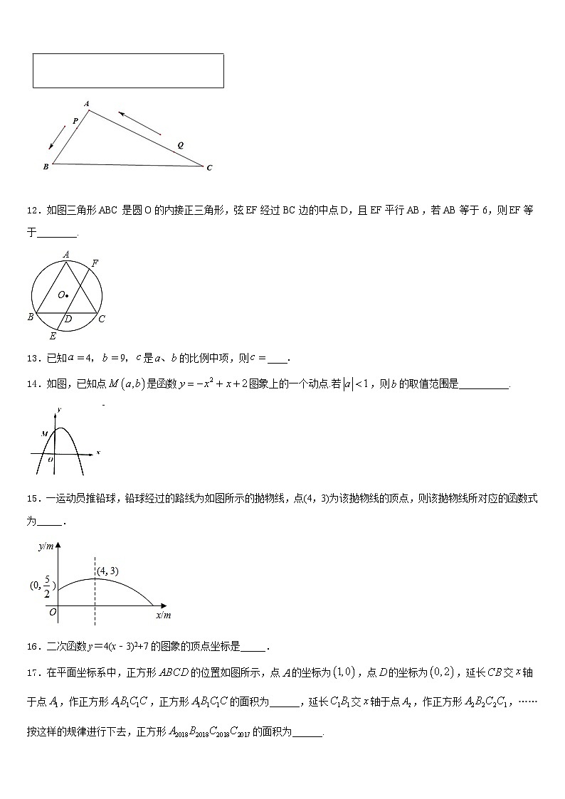 2023-2024学年黑龙江省大庆杜尔伯特县联考数学九上期末复习检测模拟试题含答案第3页