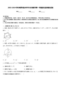 2023-2024学年鹰潭市重点中学九年级数学第一学期期末监测模拟试题含答案