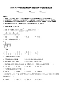 2023-2024学年陕西省渭南市九年级数学第一学期期末联考试题含答案