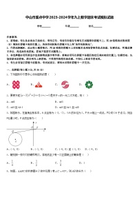 中山市重点中学2023-2024学年九上数学期末考试模拟试题含答案