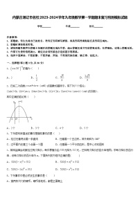 内蒙古通辽市名校2023-2024学年九年级数学第一学期期末复习检测模拟试题含答案