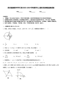 四川省德阳市中学江县2023-2024学年数学九上期末质量跟踪监视试题含答案