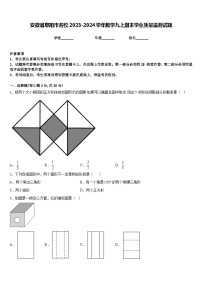 安徽省阜阳市名校2023-2024学年数学九上期末学业质量监测试题含答案