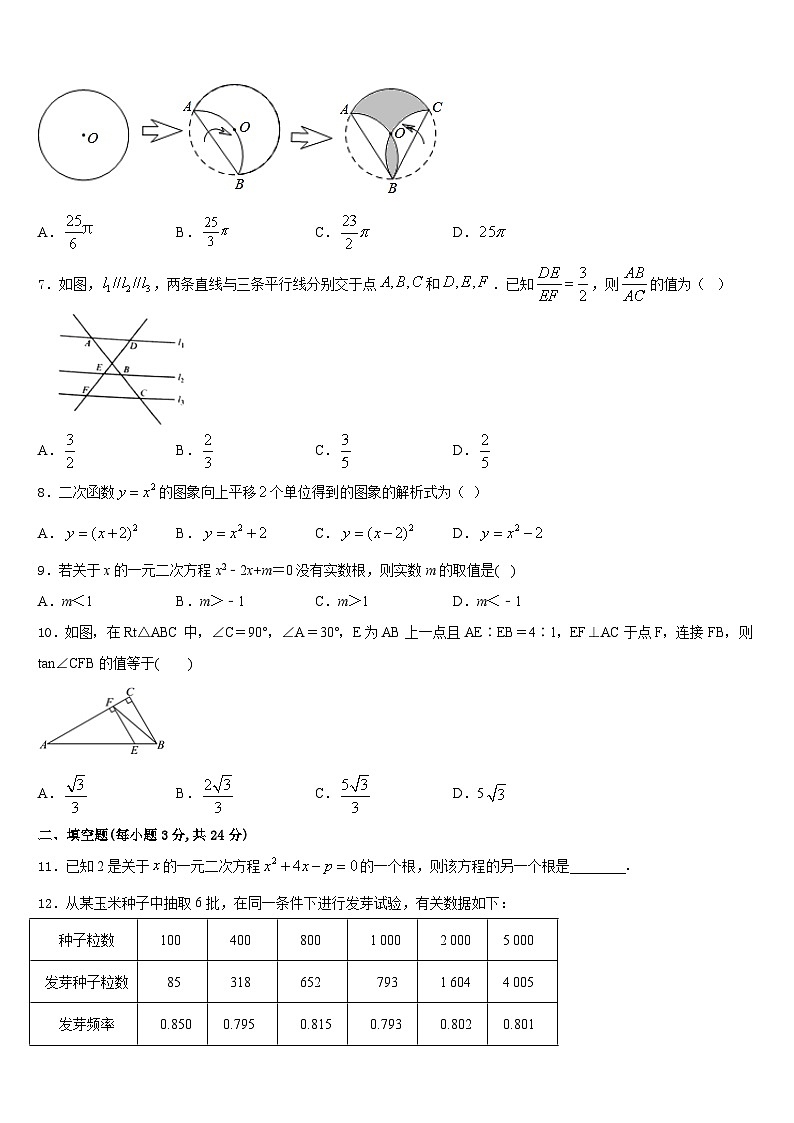 山东省德州市第九中学2023-2024学年九上数学期末综合测试试题含答案02