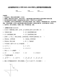 山东省青岛市沧口2中学2023-2024学年九上数学期末检测模拟试题含答案