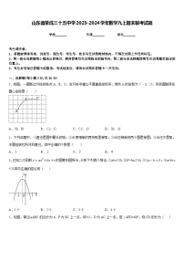 山东省荣成三十五中学2023-2024学年数学九上期末联考试题含答案