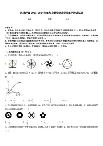 四川泸县2023-2024学年九上数学期末学业水平测试试题含答案