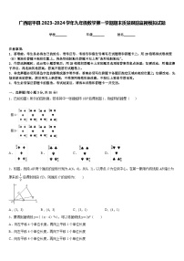 广西昭平县2023-2024学年九年级数学第一学期期末质量跟踪监视模拟试题含答案