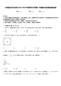 江西省吉安市吉安县2023-2024学年数学九年级第一学期期末质量跟踪监视试题含答案