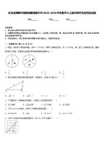 河北省邯郸市馆陶县魏僧寨中学2023-2024学年数学九上期末教学质量检测试题含答案