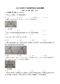 海南省省直辖县级行政单位临高县2023-2024学年八年级上学期期末数学试题