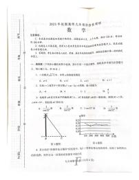 河南省南阳市方城县2023-2024学年九年级上学期1月期末数学试题