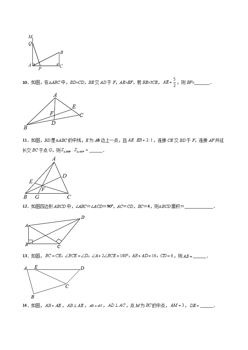 全等三角形的七大模型综合训练（一）（原卷版）第3页