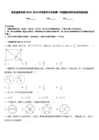 湖北省来凤县2023-2024学年数学九年级第一学期期末教学质量检测试题含答案