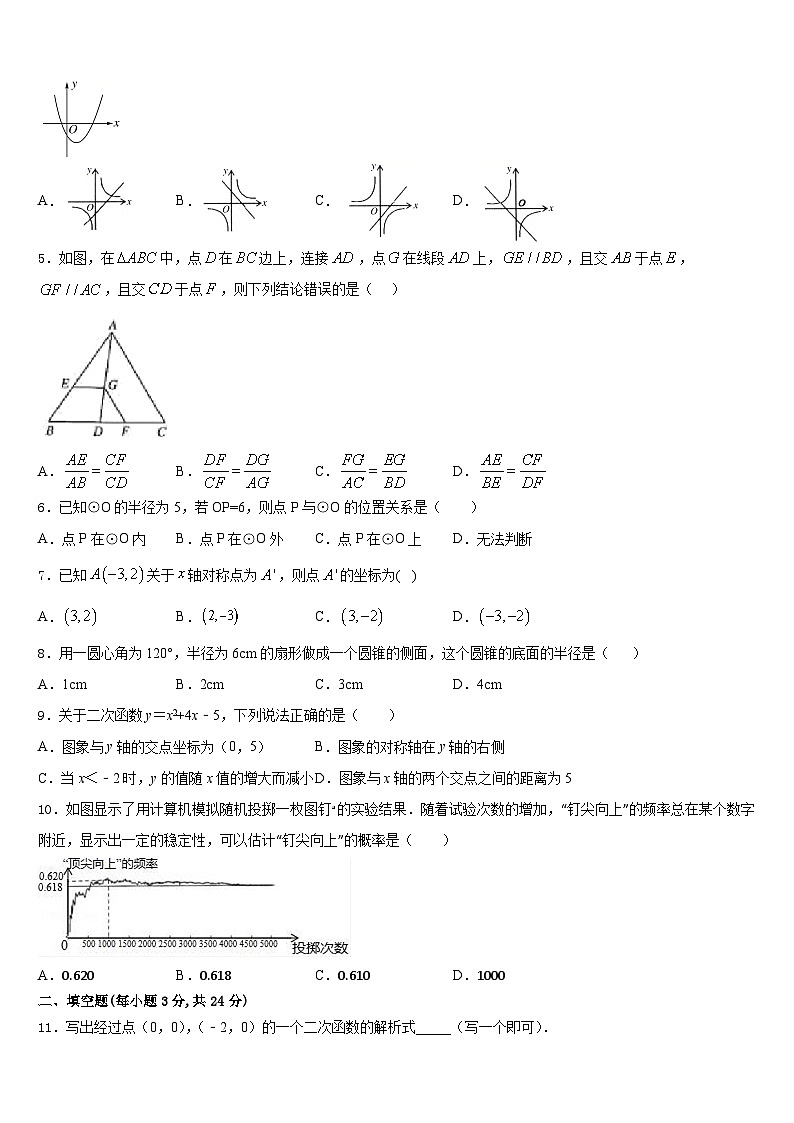 湖北省鄂州市鄂城区2023-2024学年数学九上期末经典试题含答案第2页