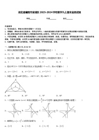 湖北省襄阳市宜城区2023-2024学年数学九上期末监测试题含答案