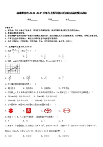 福建莆田市2023-2024学年九上数学期末质量跟踪监视模拟试题含答案