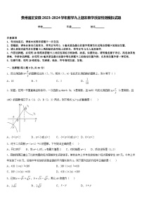 贵州省正安县2023-2024学年数学九上期末教学质量检测模拟试题含答案