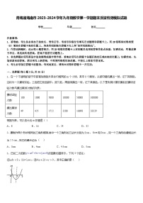 青海省海南市2023-2024学年九年级数学第一学期期末质量检测模拟试题含答案