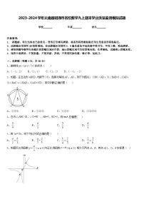 2023-2024学年云南省昭通市名校数学九上期末学业质量监测模拟试题含答案