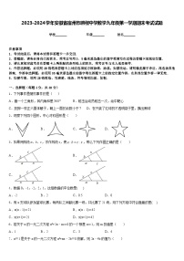 2023-2024学年安徽省宿州市鹏程中学数学九年级第一学期期末考试试题含答案