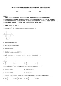 2023-2024学年山东省聊城市茌平县数学九上期末经典试题含答案