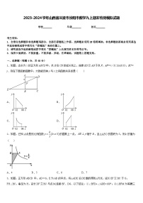 2023-2024学年山西省吕梁市汾阳市数学九上期末检测模拟试题含答案