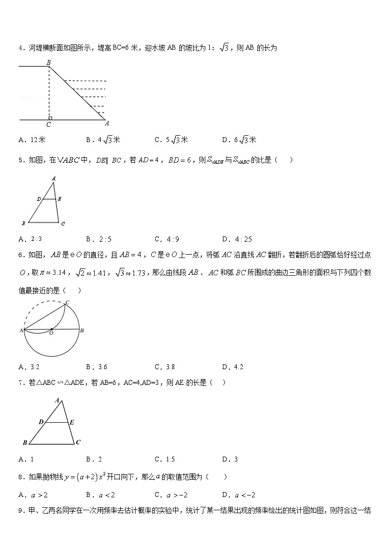 2023-2024学年常德市重点中学数学九年级第一学期期末经典试题含答案02