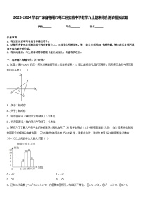 2023-2024学年广东省梅州市梅江区实验中学数学九上期末综合测试模拟试题含答案