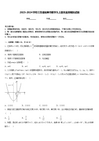 2023-2024学年江苏省如皋市数学九上期末监测模拟试题含答案