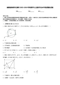 福建省泉州市石狮市2023-2024学年数学九上期末学业水平测试模拟试题含答案