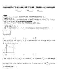 2023-2024学年广东茂名市直属学校数学九年级第一学期期末学业水平测试模拟试题含答案